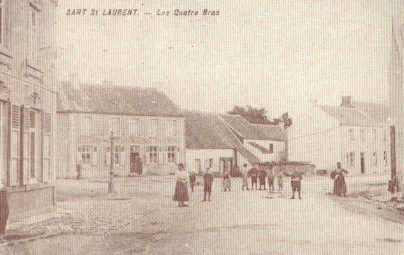 SART-SAINT-LAURENT - Les Quatre-Bras.