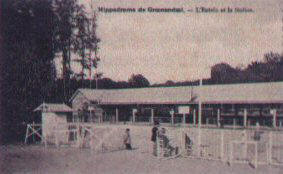 La gare de l'hippodrome de Groenendael avant 1914.