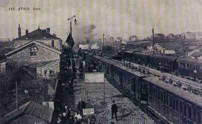 La gare d'Athus  la veille de la premire guerre mondiale